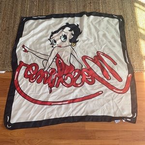 SOLD Betty Boop scarf.